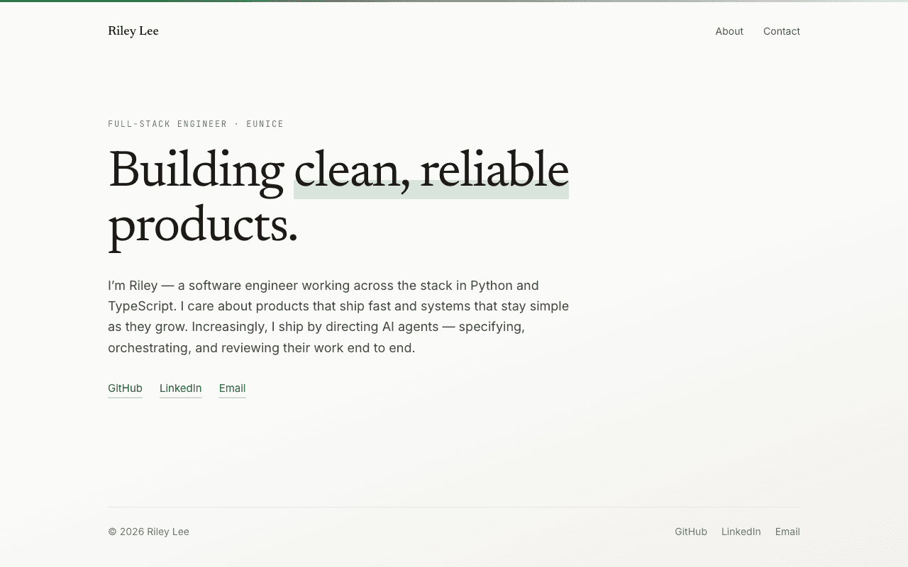 rileylyw.dev — this site cover